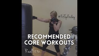 #FitTipFriday: Recommended Core Workouts