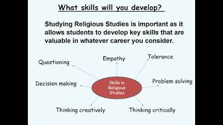 Religious Studies Year 9 Options Video