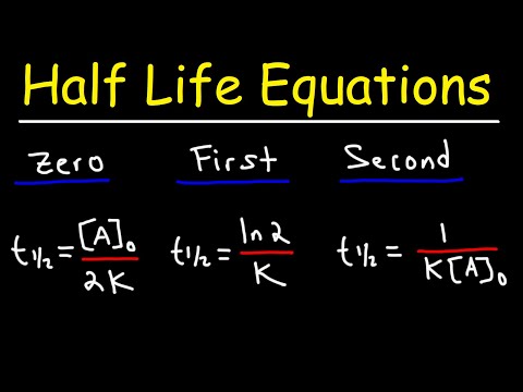 Does half life depend on concentration?