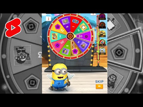 Mi villano favorito Minion Rush recompensas rueda de premios tutorial de juego android ios #shorts