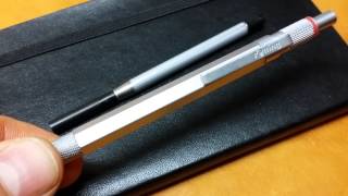 Rotring 600 pen old style with knurling