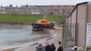 Seahouses Lifeboat launch 27th August 2021