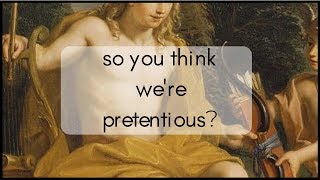 dark academia | pretentious