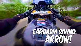 EARGASM! ZX25 BEST EXHAUST SOUND! ARROW PRORACE TITANIUM