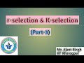 r and K-selection II Darwinian Fitness II r & k-selected species II Reproductive fitness