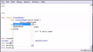 Python Programming Tutorial 33 Classes and Self