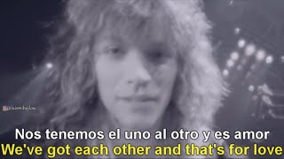 Bon Jovi - Livin' On A Prayer | Subtitulada Español - Lyrics English