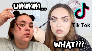 TIK TOK MADE ME BUY IT!!! | FULL FACE OF VIRAL TIK TOK BEAUTY PRODUCTS + IS IT WORTH IT????