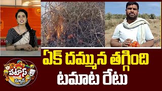 Patas News | ఏక్ దమ్మున తగ్గింది టమాట రేటు | Tomato Price Drop | 10TV News