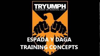 Espada Y Daga training concepts