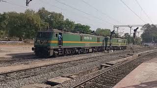 2 electric locomotives arrived at Nizamabad jn