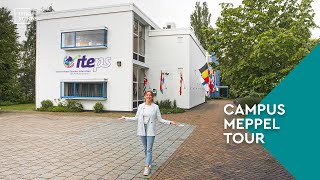 Lea shows you around our beautiful and cosy campus in Meppel - NHL Stenden