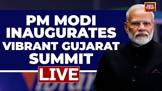 PM Modi LIVE: PM Narendra Modi Inaugurates Vibrant Gujarat Global Summit | Gujarat Global Trade Show