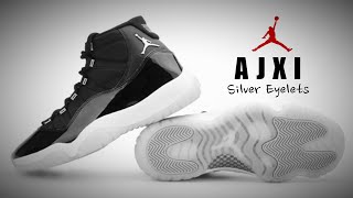 Air Jordan 11 Silver Eyelets 2020 ACTUAL LOOK #jumpman #airjordan