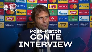 SHAKHTAR 0-0 INTER | ANTONIO CONTE EXCLUSIVE INTERVIEW: "I saw the right mentality" [SUB ENG]