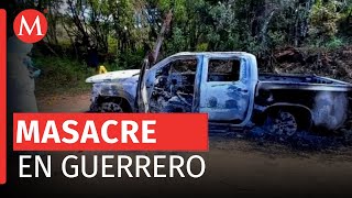 Hallan ocho cuerpos en una camioneta en Guerrero; cinco estaban calcinados