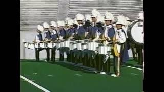 1997 WVU Marching Band Exhibition Performance