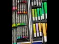 145 pcs painting set unboxing video unicorn painting set unboxing video