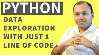 Data Exploratory Analysis Report in Python with Just one line of code | Python Tutorial