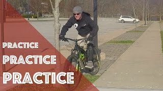 Mountain Bike Practice - Balance Drills