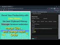 🔥 Copy History+ Clipboard Manager: Sort Merged Clipboard Items