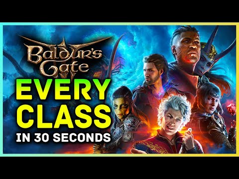 Baldur's Gate 3 Every CLASS In 30 Seconds – Which Class Is Right For You?