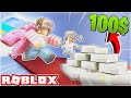 So I Raced my GIRLFRIEND in Tower of Hell for $100.. (ROBLOX)