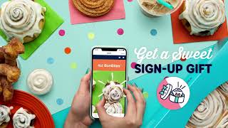 Introducing the NEW Cinnabon App!