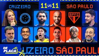 QUEM TEM O TIME MELHOR: CRUZEIRO OU SÃO PAULO? \