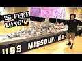 Gigantic LEGO WWII Battleship USS Missouri by Brickmania