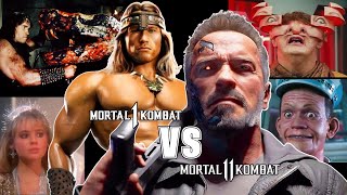 Conan VS Terminator - MK1 vs MK11 - All Conan The Barbarian vs Terminator Movie References Plus MORE