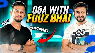 QnA session with Fouz Bhai | Funny Answers to Fans Questions