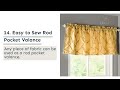 28 best diy window valance ideas that work for any room