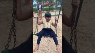 Kid Enjoying Swing