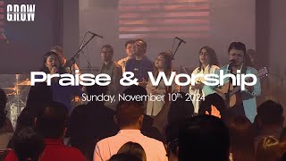 G.R.O.W Praise & Worship - 10.30 AM Service  - November 11th, 2024