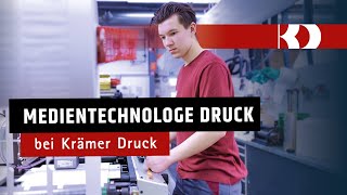 Ausbildung zum Medientechnologen Druck bei Krämer Druck