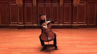 Brannon Cho plays Penderecki: Preludio from Suite for Solo Cello