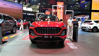 2021 JAC SiHao X8 Walkaround—China Auto Show—2021款江淮思皓X8，外观与内饰实拍