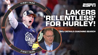 The Lakers have been 'RELENTLESS'! - Woj on motive for Dan Hurley as team's next HC 👀 | First Take