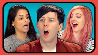 YouTubers React to Try to Watch This Without Laughing or Grinning #3