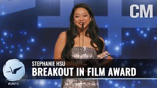 Stephanie Hsu Wins Breakout in Film Award at the 20th Unforgettable Gala
