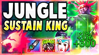 ULTIMATE HEALING JUNGLE SINGED IS INVINCIBLE | League of Legends Singed Jungle Full Gameplay