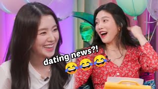 ENG SUBBED Red Velvet reaction to Joy's dating news! | Seulgi zip 😂