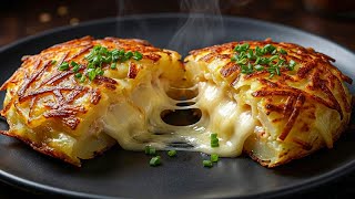 Nur 1 Kartoffeln und 2 Eier! Einfaches Kartoffel Rezept in der Pfanne