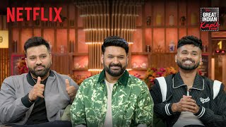 When Cricket Meets Comedy | Rohit Sharma, Shreyas Iyer | The Great Indian Kapil Show | Netflix