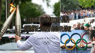 Flamme Olympique 2024/Olympic Flame in  Seine-Saint-Denis/ Lifestyle in france