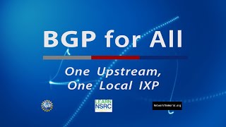 One Upstream, One Local IXP