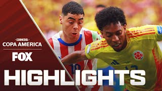 Colombia vs. Paraguay Highlights | 2024 Copa América