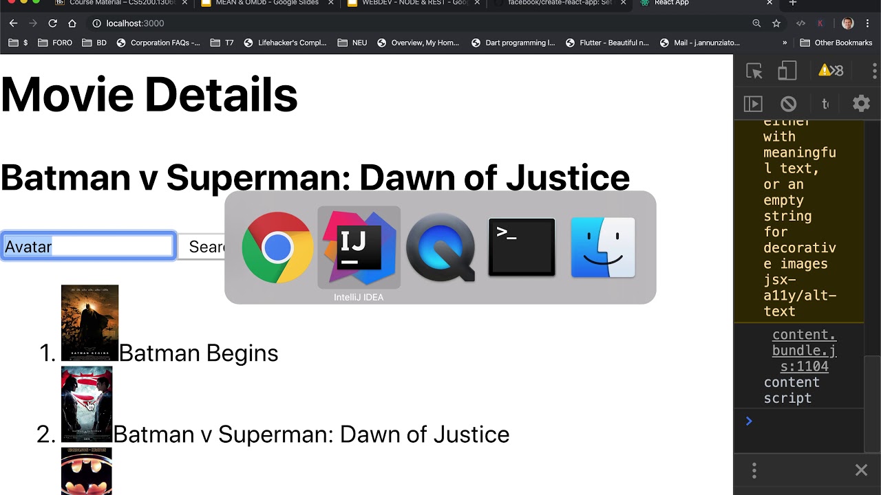 React Movie Database Api 1 Youtube