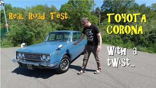 Real Road Test: 1968 Toyota Corona! With extra power...